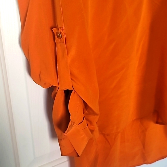 Sz 2 100% silk DVF blouse - Picture 4 of 7